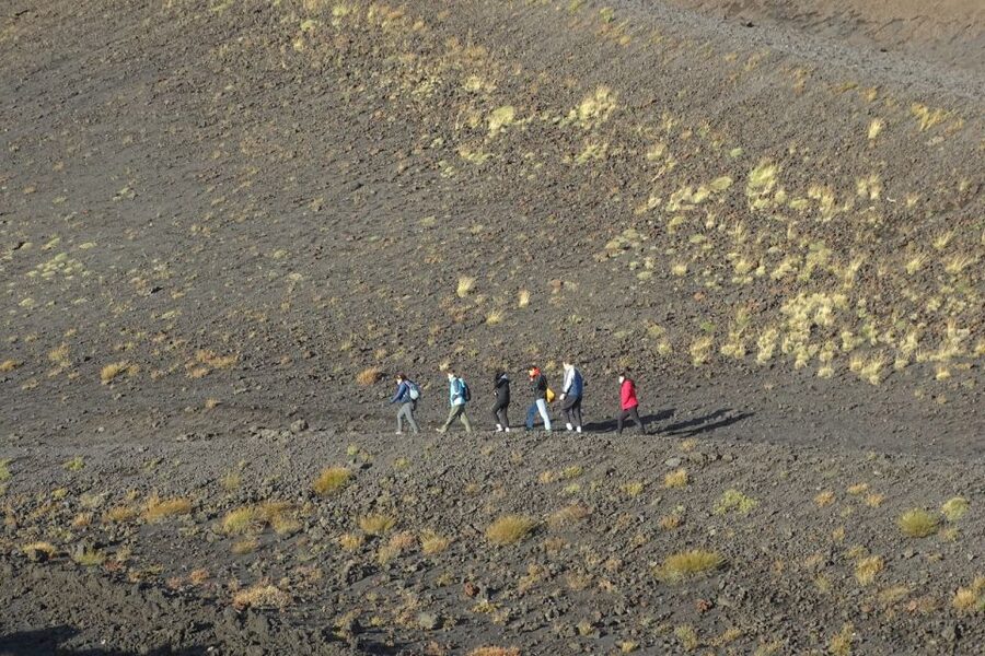 Etna excursions at sunset ancient craters and lava flows - Learning Etna through locals, flora, and eruption stories