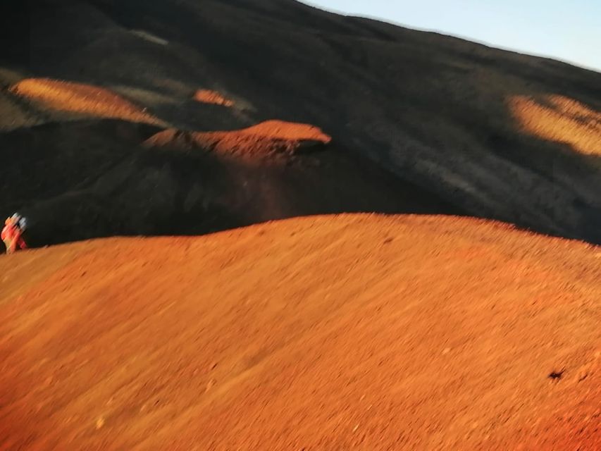 Etna excursions at sunset ancient craters and lava flows - Trecastagni pickup, van ride, and how the timing really works