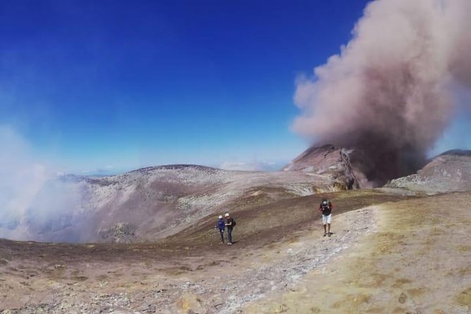 Etna Excursions Summit Craters (2900) with Volcanological Guides - guidetna.it - Choosing your Etna side: Etna Sud from Rifugio Sapienza or Etna Nord from Piano Provenzana