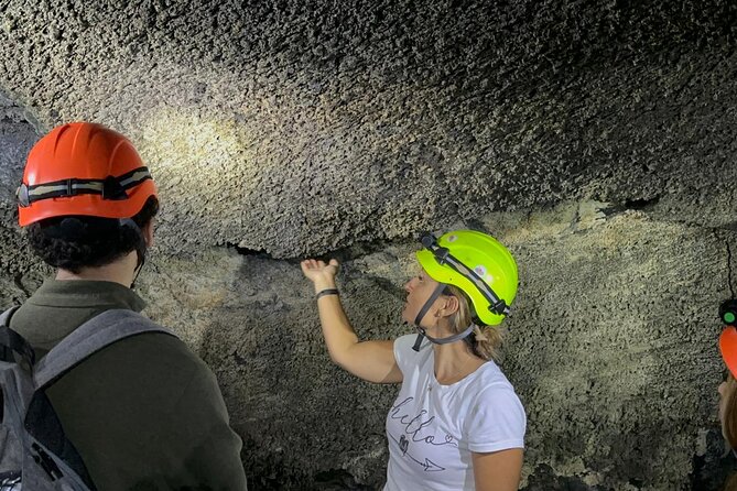 Etna Morning or Sunset - Trek & Lava Tunnel with Gear - Via Grotta Lunga: step into a 55 meter lava gallery