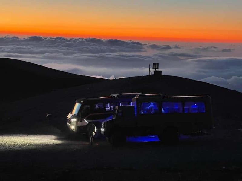 Etna North 2900mt Sunset: Summit area & Craters of 2002 - Why Etna North at 2900m feels different at sunset