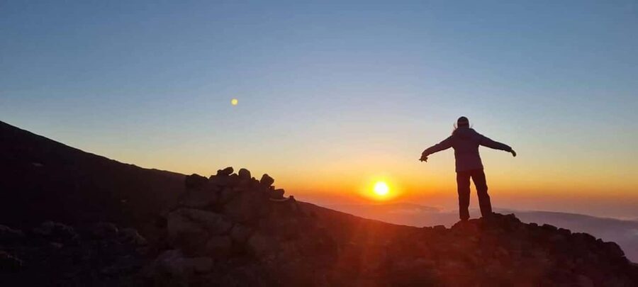 Etna North Sunset: Summit area & Craters of 2002 - The 4x4 Bus Ride Up: Fast Access, Real Terrain