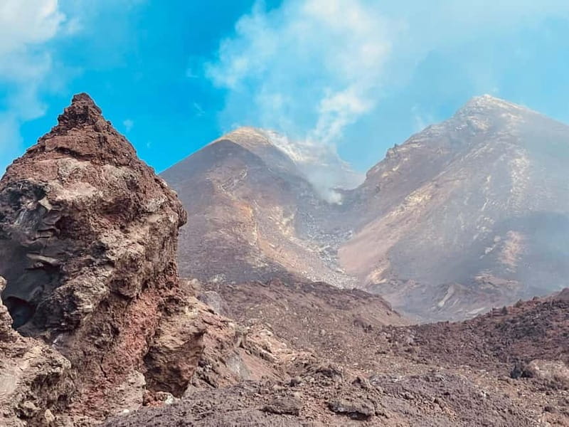 Etna: Summit Area Guided Hike from Cable Car Station - The Descent Over Volcanic Sand to Valle del Bove Viewpoints