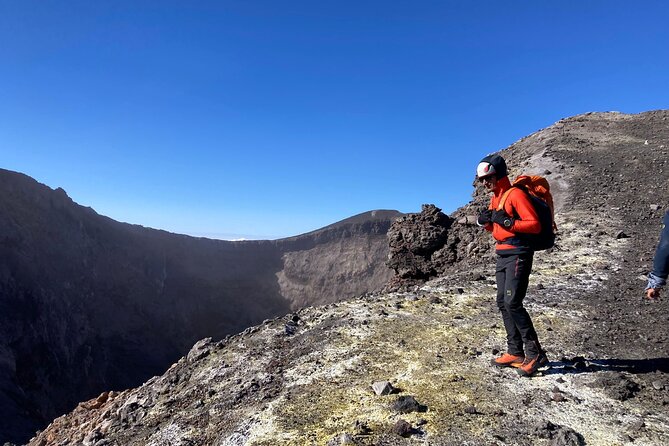 Etna Summit Craters in 4x4 and Trekking - Meeting at Piano Provenzana, then a quick briefing before the altitude jump