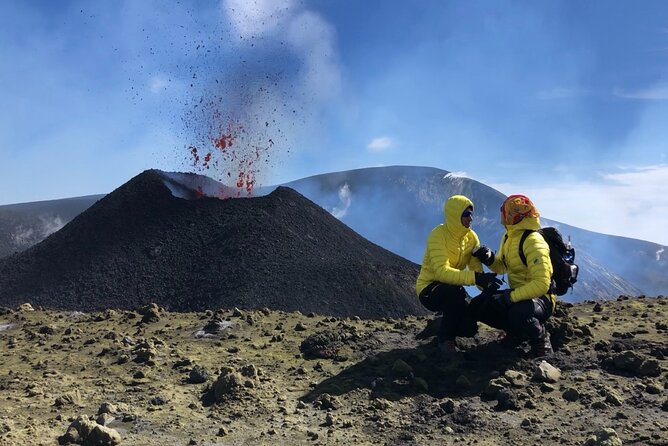 Etna Summit Craters in 4x4 and Trekking - The summit trek to the rim: what you do in 1.30 to 2 hours