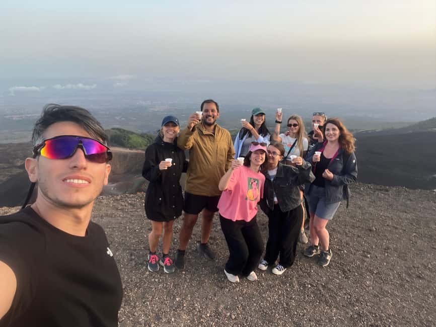 ETNA SUNSET: GUIDED TOUR OF ETNA WITH PICKUP FROM CATANIA - How the guides turn a hike into a story you remember