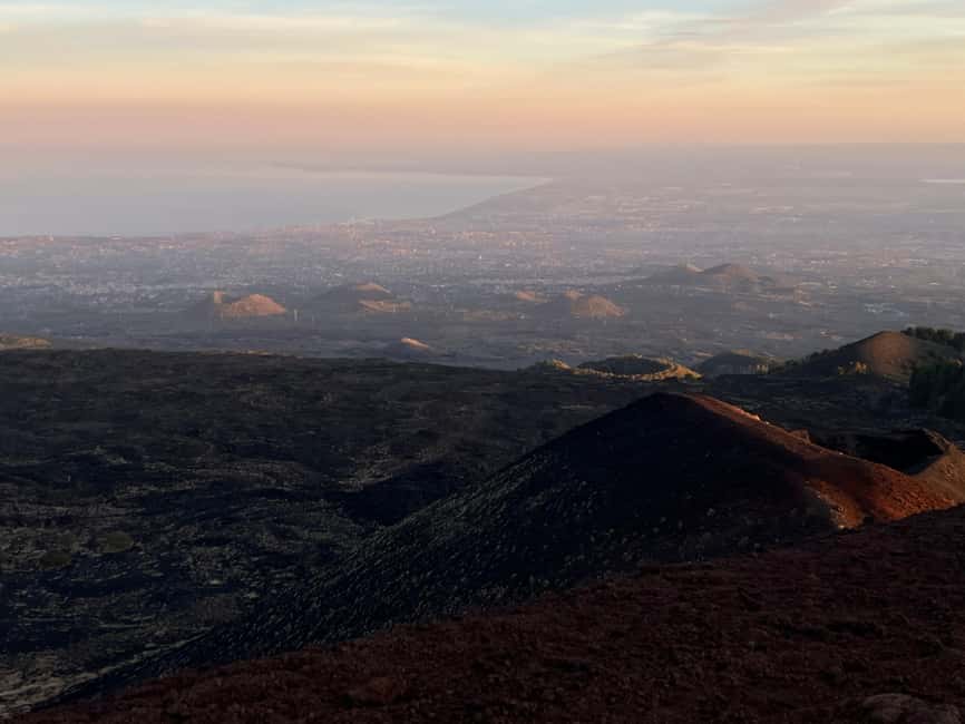 ETNA SUNSET: GUIDED TOUR OF ETNA WITH PICKUP FROM CATANIA - What to pack and how to judge the difficulty honestly