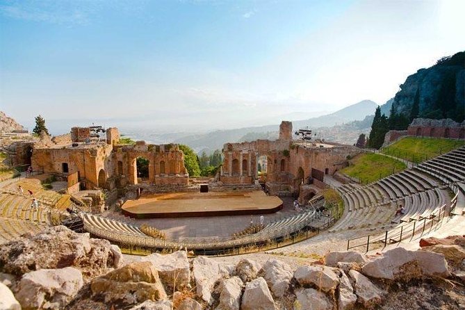 Etna - Taormina - Castelmola - Castelmola, The Medieval Village Stop With Almond Wine Views
