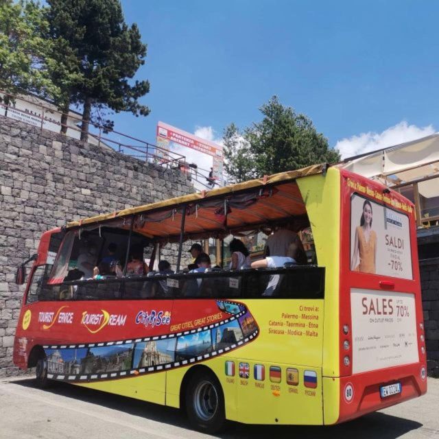 Etna Tour by Panoramic Bus - Audioguides and interpretation: how the six languages help