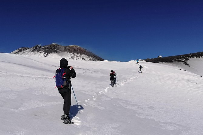 Etna: Winter excursion to 3.000mt - The route up Etna: snow walking plus volcano stops you can actually picture