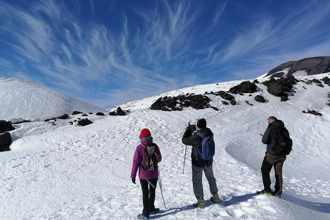 Etna: Winter excursion to 3.000mt - From Piazzale Rifugio Sapienza to the 2,500 m start line