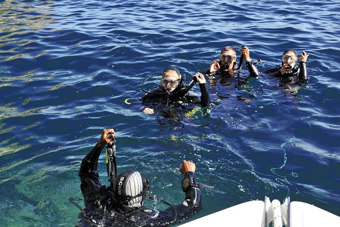 Exciting PADI Discover Scuba Diving Experience Isola Bella Marine Park Taormina - Between Sessions Break by Isola Bella: Snacks, Toilet, and Sea Reality