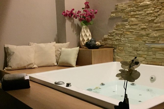 Exclusive Wellness Path - Inside Salus: Sauna, Turkish Bath, Jacuzzi, and Tropical Shower