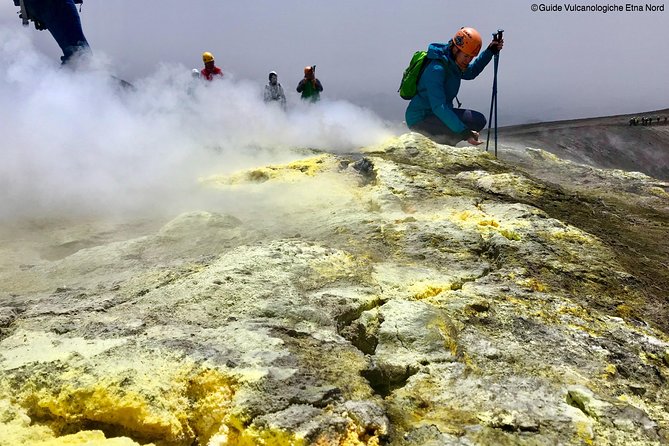 Excursion to the top of Etna |For good walkers (transport services not included) - Crater rims, fumaroles, and the crater names you might hear