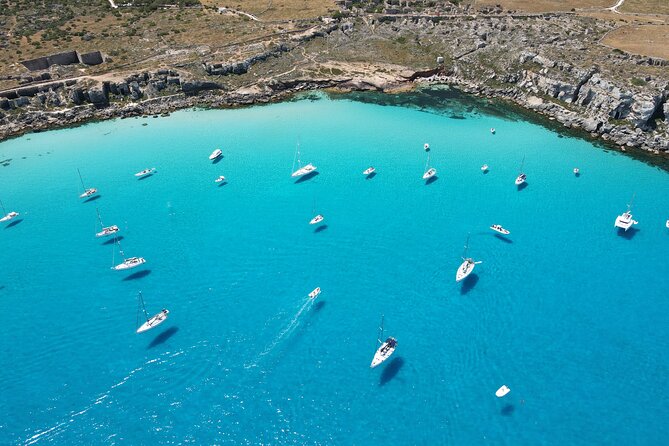 Favignana and Levanzo, Egadi islands tour by boat from Trapani - Meeting at Columbus Yachting, then out to sea
