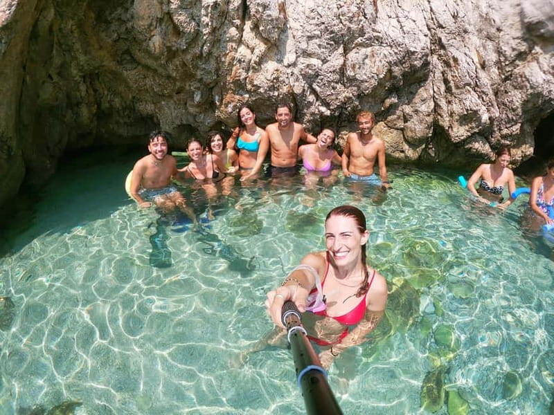 Favignana, Excursions by Dinghy from Marsala - Grotta degli Innamorati: The Cave Stop Built for Snorkeling Lovers