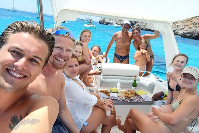 Favignana inflatable boat tour, wine tasting, snorkeling and relaxation - Cala Rossa: the “get in the water now” stop