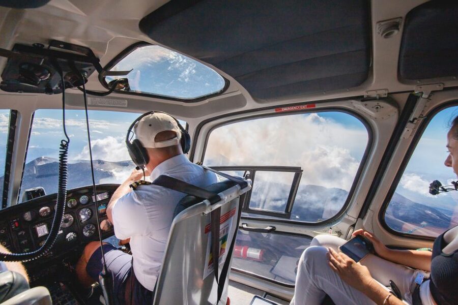 Fiumefreddo: Group Flight Helicopter Tour over Etna - Fiumefreddo di Sicilia launch point, helipad comfort, and quick start
