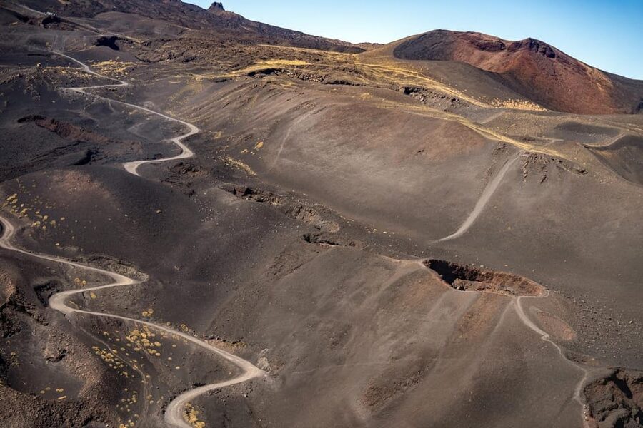 Fiumefreddo: Group Flight Helicopter Tour over Etna - Silvestri Craters, Valle del Bove, and the Schiena dell’asilo ridge
