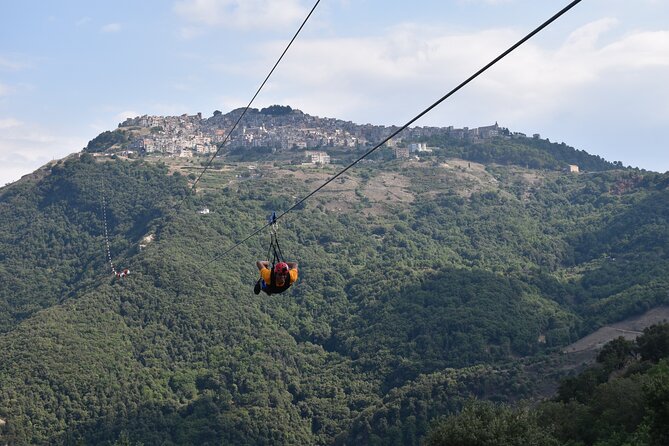 Flight with the Zipline Sicily in San Mauro Castelverde - Quick Hits