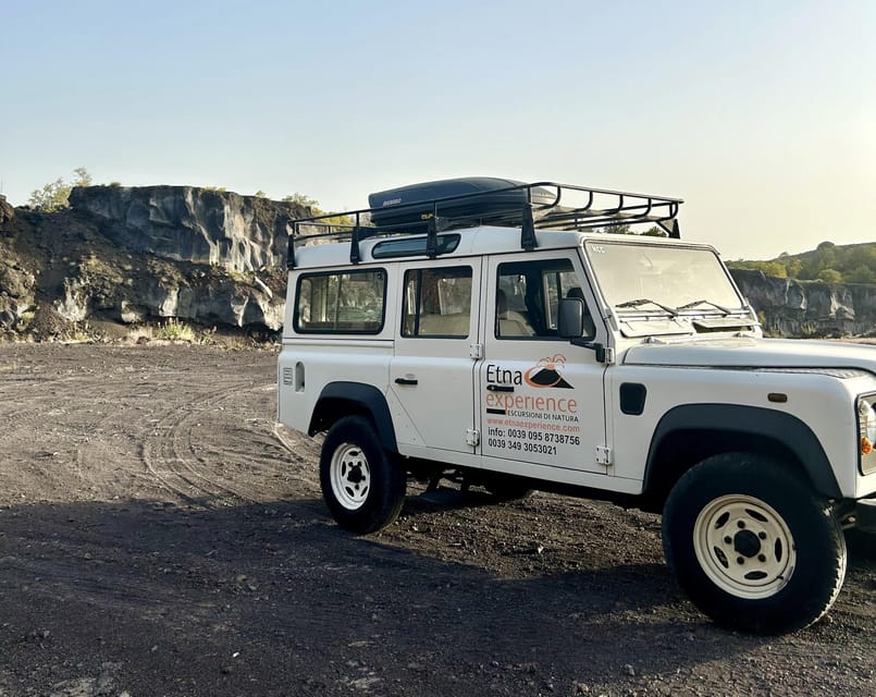 From Catania: 4x4 Mt Etna Jeep Tour - What to wear and how much walking you should expect