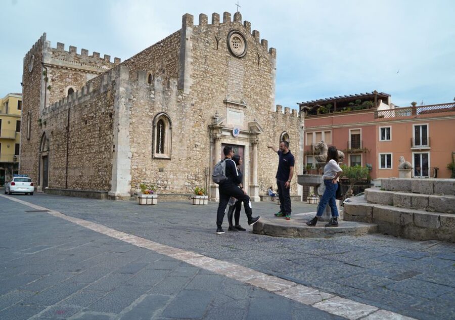 From Catania: Full-Day Mount Etna and Taormina Tour - Etna hiking: picking a comfortable pace on an active volcano