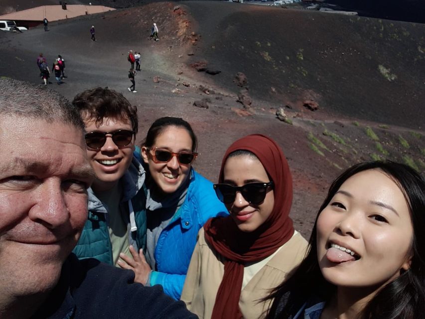 From Catania: Full-Day Mount Etna and Taormina Tour - Zafferana Etnea refreshment and volcanic-soil tastings