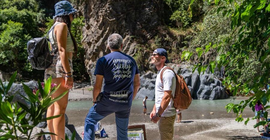 From Catania: Mount Etna and Alcantara River Tour - Motta Camastra and the Alcantara lead-in: where the story starts to make sense