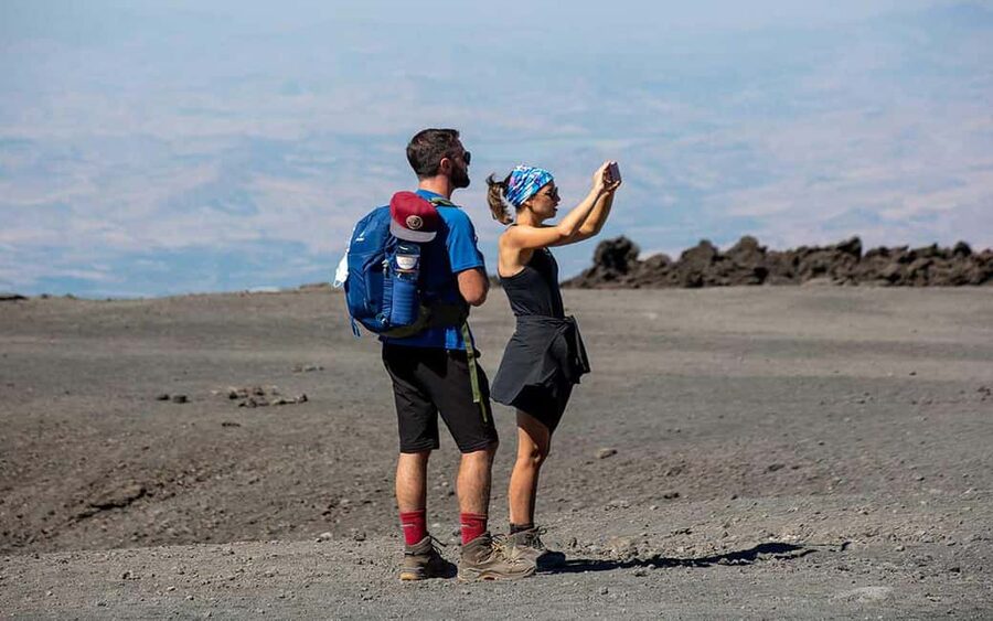 From Catania: Mount Etna Morning Tour - The lava flow cave and woods to Rifugio Sapienza: where Etna surprises you