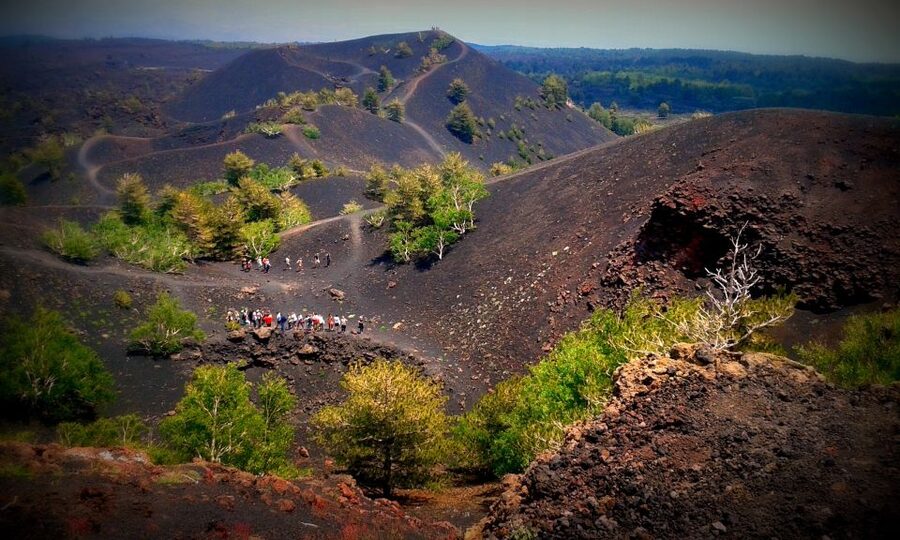 From Catania: Mount Etna Sunset Tour - Sunset snack: street food and Etna red wine