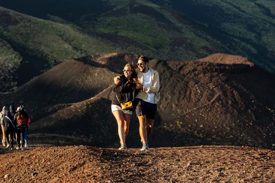 From Catania: Mount Etna Sunset Tour with Tasting and Cave - Stop at ENOTECA DELLETNA: the tasting break you will be glad you scheduled