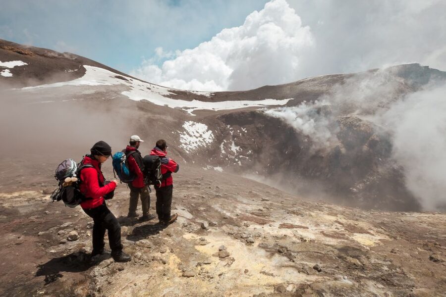 From Catania: Mount Etna Trekking Private Experience - North vs south Etna: two routes, two completely different stories