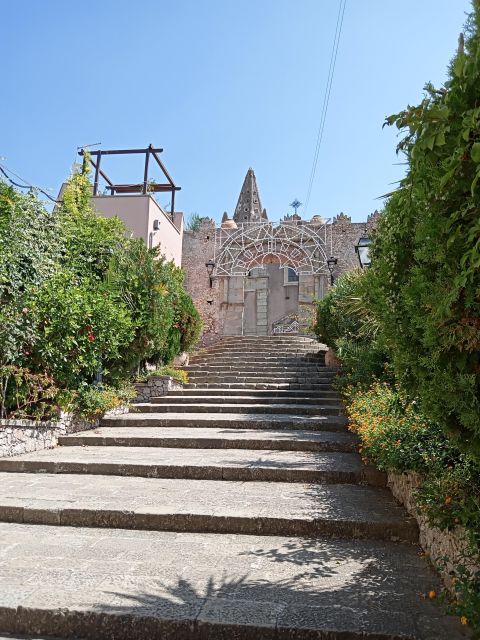 From Catania Private Godfather Tour Forza D'Agro and Savoca - Forza d’Agro: Panoramas, Santissima Annunziata, and Castle Views