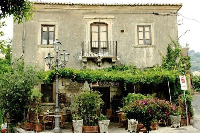 From Catania: Private/Guided Godfather with Appetizer and Pasta - Forza d’Agro hilltop: the donkey escape story and Norman castle remains
