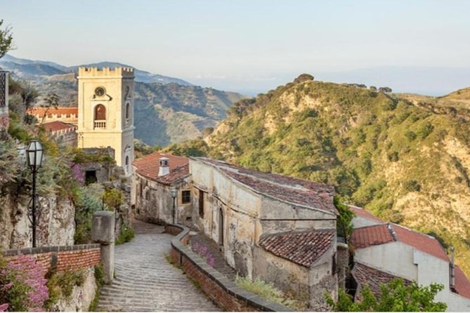 From Messina Cruise Terminal: Etna -Taormina-Godfather with food - Taormina free time: views, old streets, and smart wandering