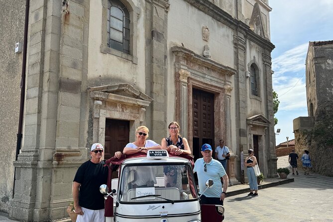 From Messina: Savoca,Taormina,Castelmola jewels of Sicily - Bar Vitelli and Santa Maria in Cielo Assunta: the story layer