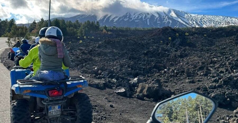 From Motta Camastra: Mount Etna & Alcantara Gorges Quad Tour - Lava flow cave visit: where the tour gets truly interesting