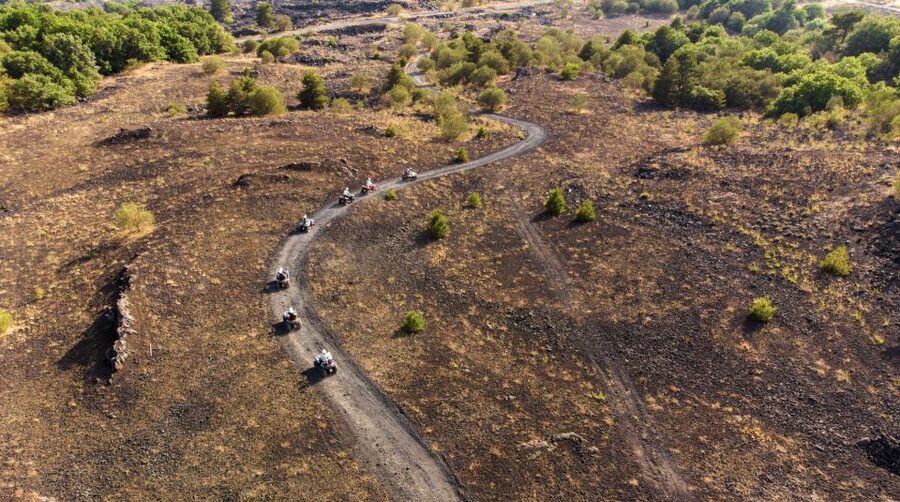 From Nicolosi: Mount Etna Quad Volcano Tour - The Second Quad Ride: Broom Trees, Craters, and an Eruptive Fracture