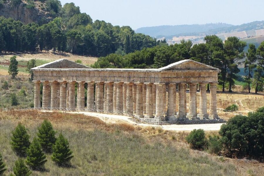 From Palermo: Erice, Salt Pans, and Segesta Day Trip - Trapani Salt Pans: A Working Landscape, Not Just a Photo Stop