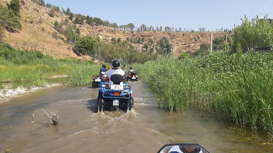 From Ribera: Quad Tour in the province of Agrigento - What you actually do on the quad: adrenaline with structure