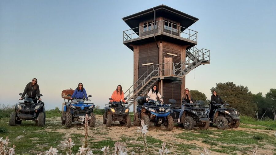 From Ribera: Quad Tour in the province of Agrigento - Pianagrande’s sea-side feel: where the views come in
