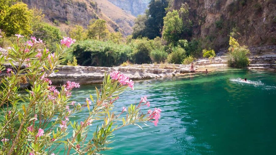 From Syracuse: Cavagrande Natural Reserve Guided Trek - Waterfall stops, hiking poles, and why frequent breaks help