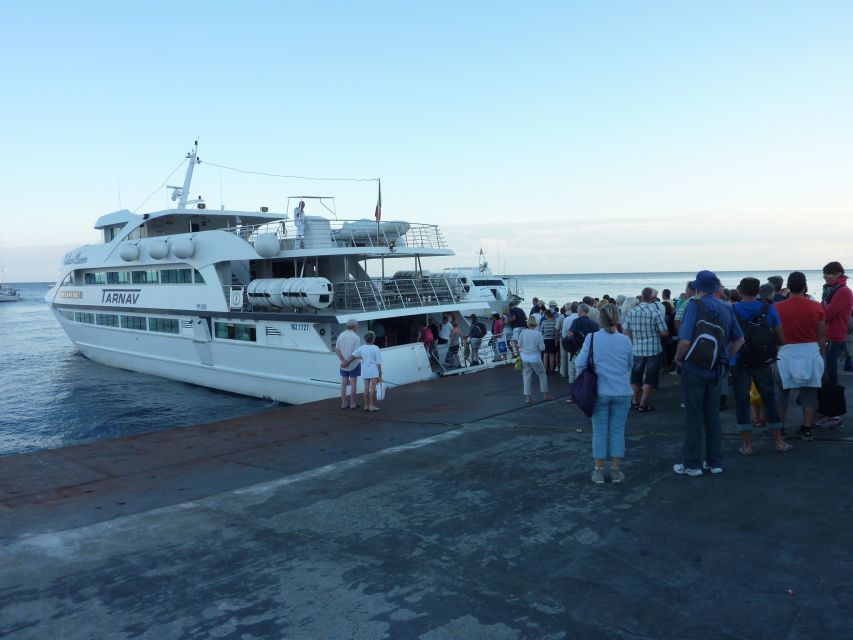 From Taormina: Chic Panarea and Stromboli Day Tour - Stromboli: village walking, then eruption viewing from the sea