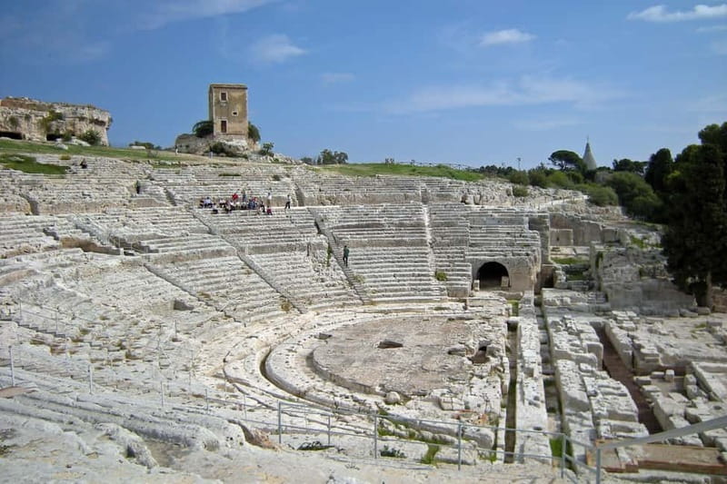 From Taormina: Full-Day Guided Tour of Syracuse - Syracuse archaeological area: the Greek Theater and the “scale shock”