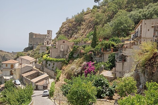 From Taormina Godfather Private Tour Forza D'Agrò and Savoca - Bar Vitelli: the included granita or wine break you will remember
