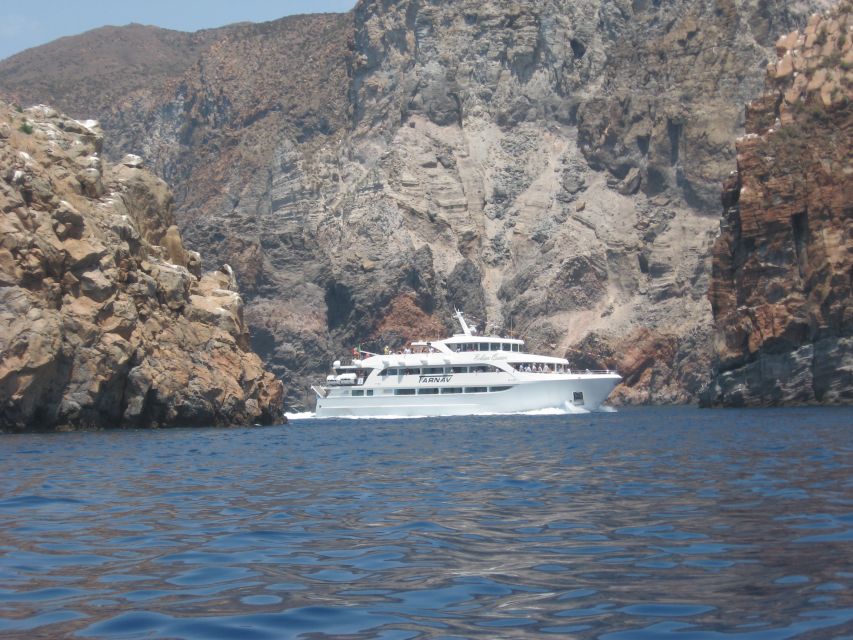 From Taormina: Lipari and Vulcano Mini Cruise Aeolian Tour - Price and what it really costs: $106 plus ecotax