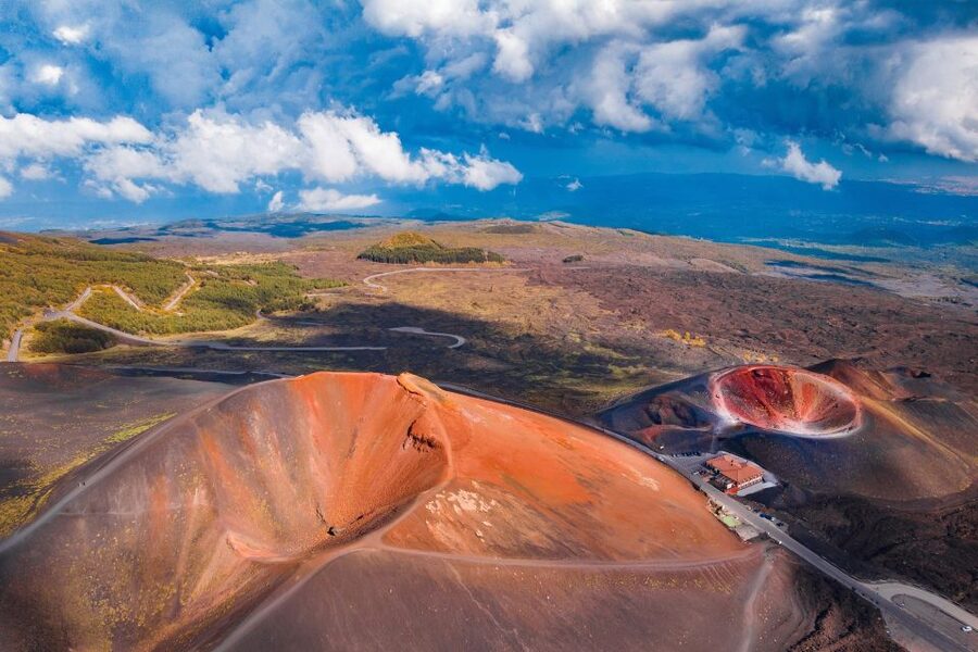 From Taormina: Mount Etna Guided Bus Tour - Getting to Etna: Pickup Times, the Orange ETNA Bus, and the Road Ride