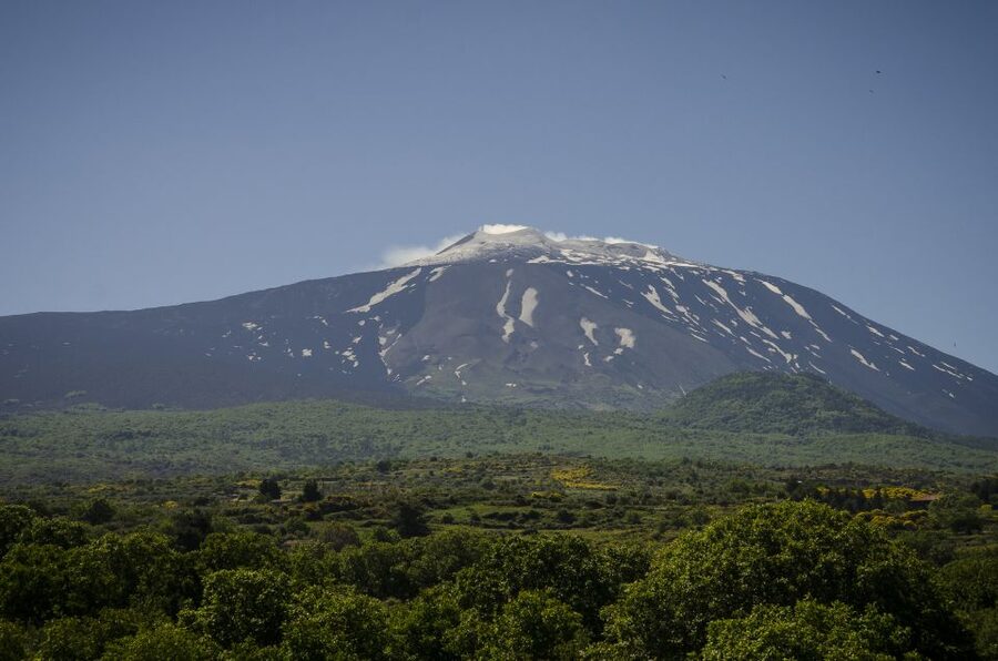 From Taormina: Mount Etna upper craters and Alcantara Gorges - The Circumetnea train, a scenic breather around Etna