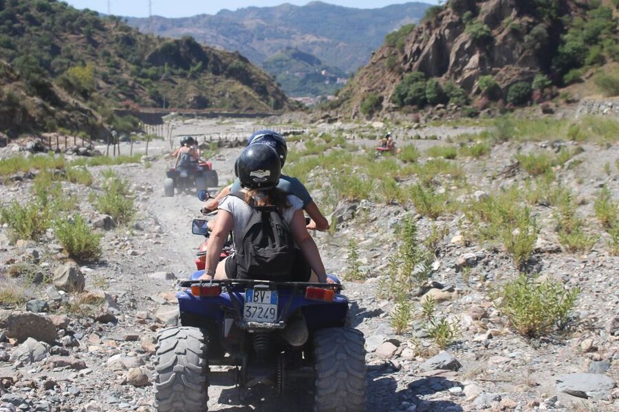 From Taormina: Off-Road ATV Tour Alcantara & Mount Etna - Castiglione di Sicilia: a break from the gorges into wine-country Sicily