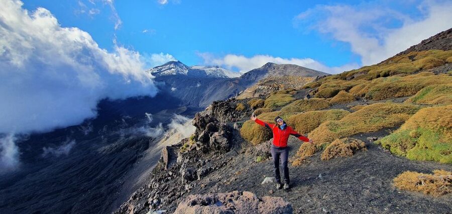 From Taormina or Catania: Private Full-Day Mount Etna Hike - Caving on Etna: easy, guided, and gear-supported